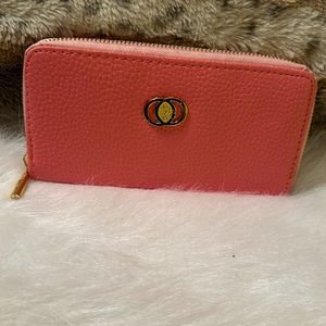 Wallet, Pink. No Brand tag. NEVER USED.